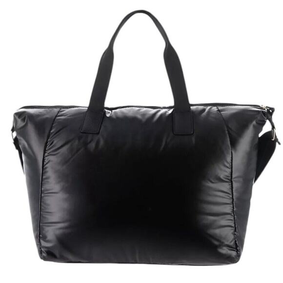 Jessica Simpson Natalie Weekender with Handles & Shoulder Strap Meteorite EUC - Picture 2 of 5